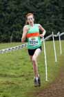 Georgia Garner during the under-17 womens McCain World Cross Country Trials and Inter Counties.